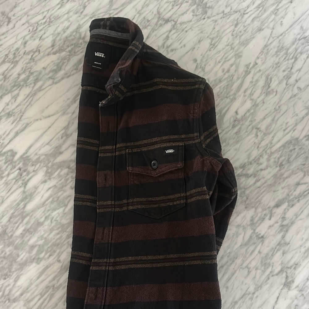 Vans Kids Striped Flannel